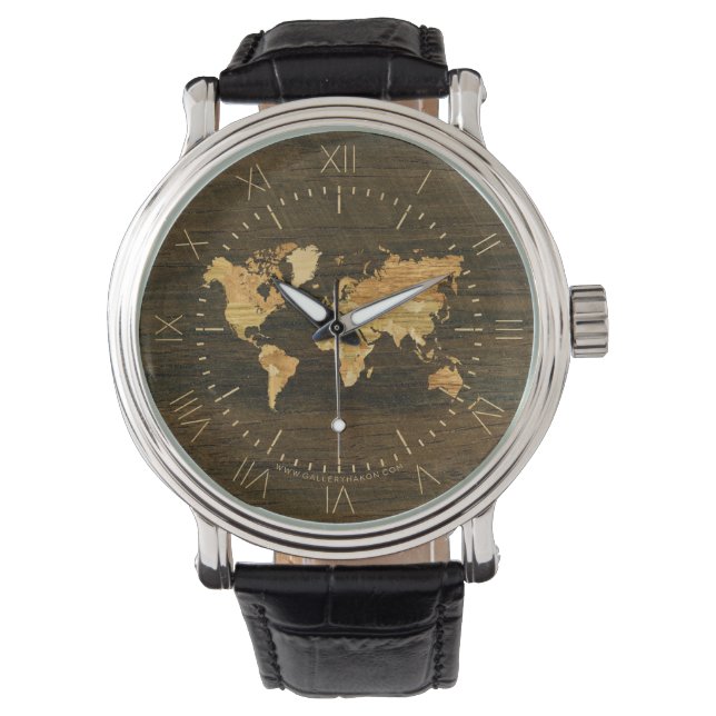 Montre Wooden (devant)