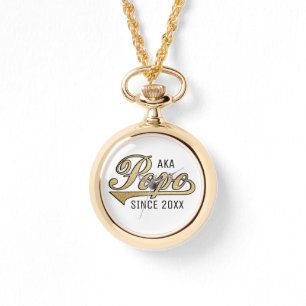 Montre Wraparound Gold Watch PoPo/Grand-mère