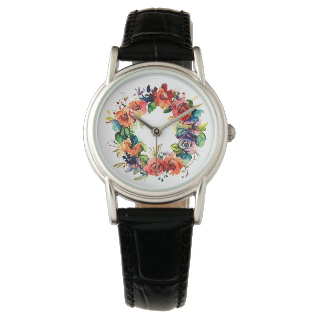 Montre Wreath aquarelle (devant)