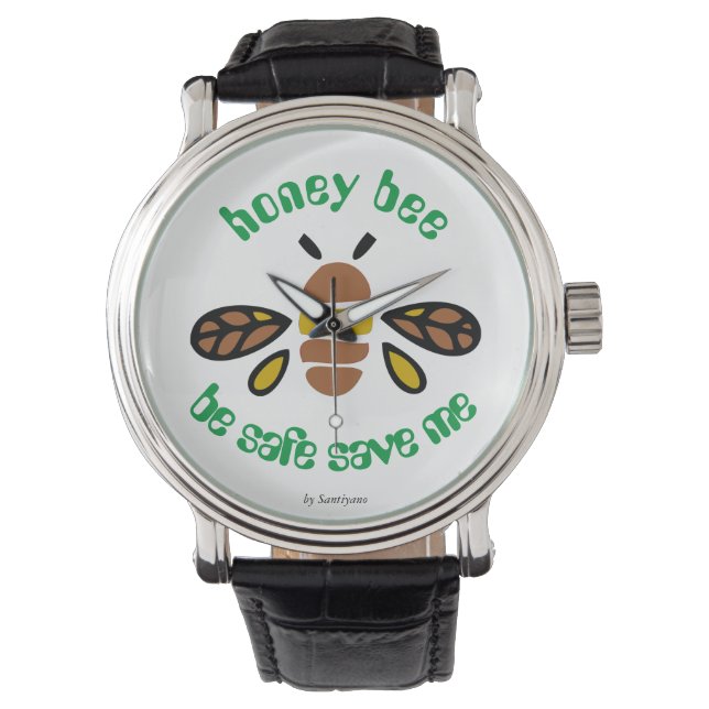 Montre Wrist Watch Honey Bee (devant)