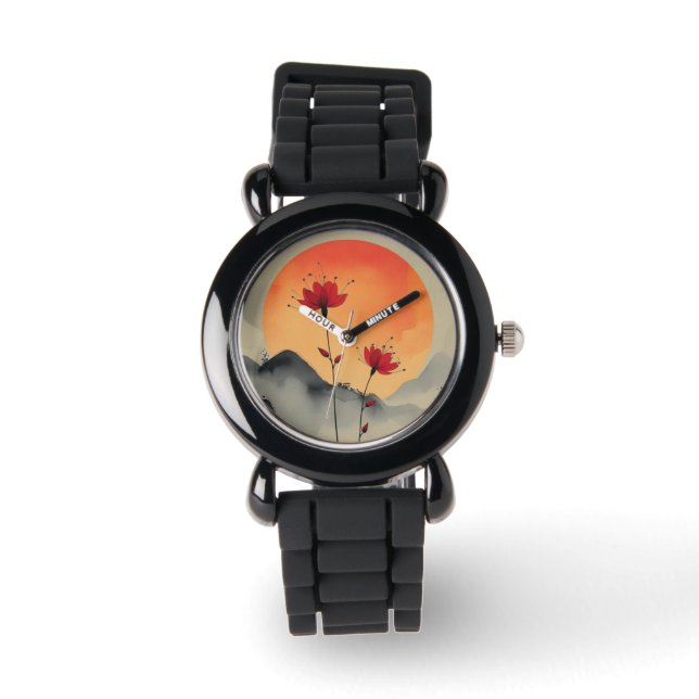 Montre Wristwatch Blossom Sunset (Recto)