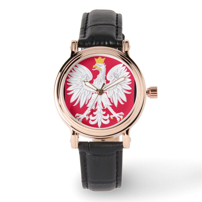Montre Wristwatch de l'aigle polonais (Recto)