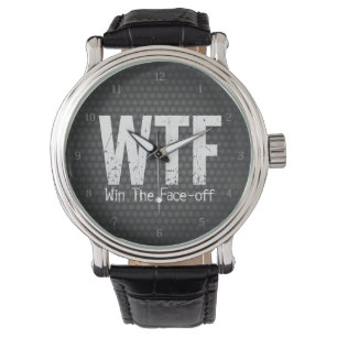 Montre WTF : Gagnez Le Visage (Hockey)