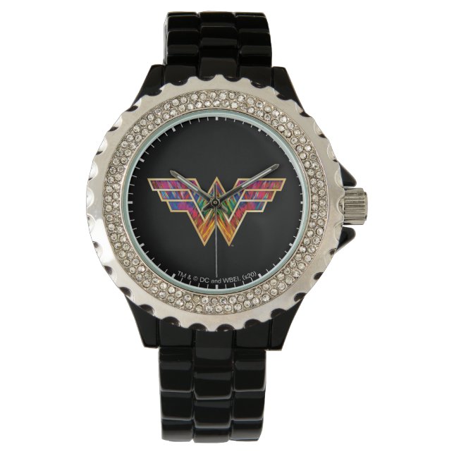 Montre WW84 | Logo de Wonder Woman Kaleidoscope (devant)