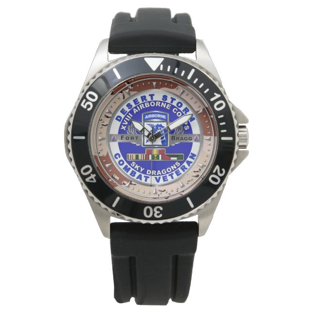 Montre XVIII Tempête du désert du Corps aéroporté (devant)