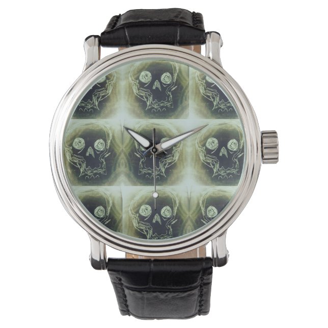 Montre yaie yaei Skull 666 (devant)