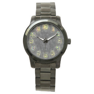Montre Yelloe Glow art watch moderne