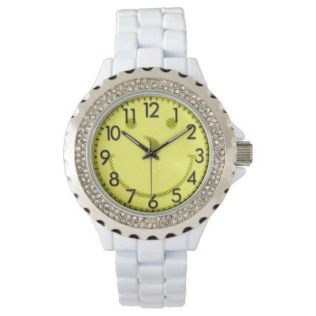 Montre Yellow Smile Watch (devant)
