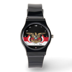 Montre Yéménite - Regarder le drapeau, Emblem, mode/sport