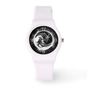 Montre Yin et Yang Dragons asiatiques