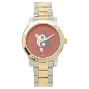 Montre Yin et Yang le Koi Watch
