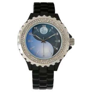Montre Yin yang jour et nuit