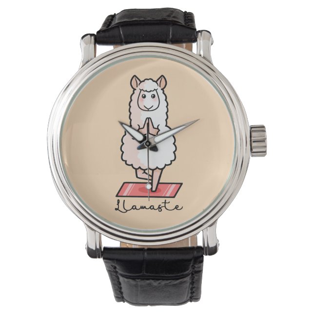 Montre Yoga Llama (devant)