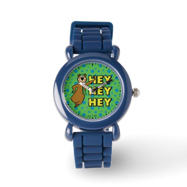 Montre Yogi Bear Hey Hey Hey (Recto)