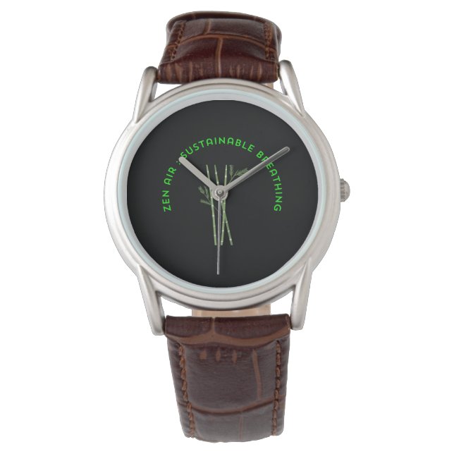 Montre Zen Air: Sustainable Breathing (devant)