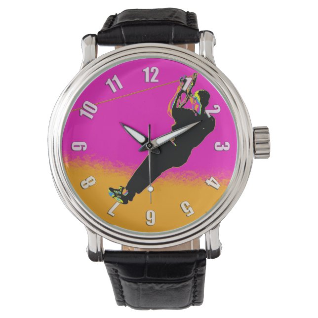 Montre Zipliner ! - Ziplining Pro (devant)