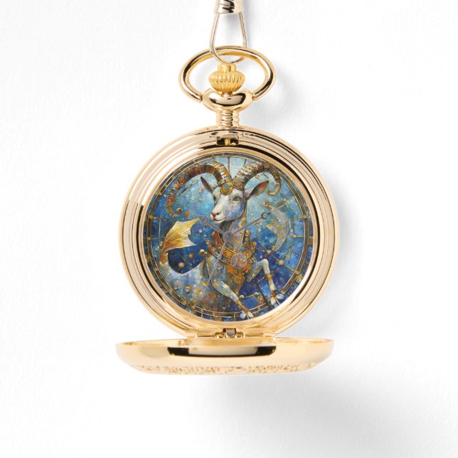 Montre Zodiaque - Capricorne Chèvre de mer (Recto)