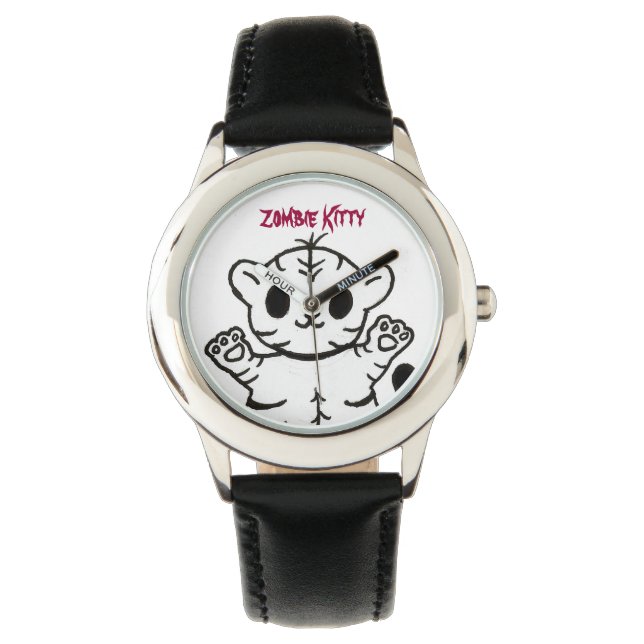 Montre Zombie Kitty (devant)