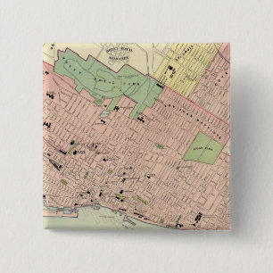 Montreal 2 Inch Square Button