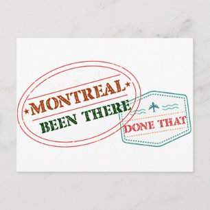 Montreal Been there done that Postcard