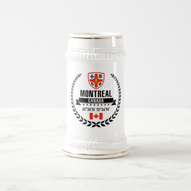 Montreal Beer Stein (Center)