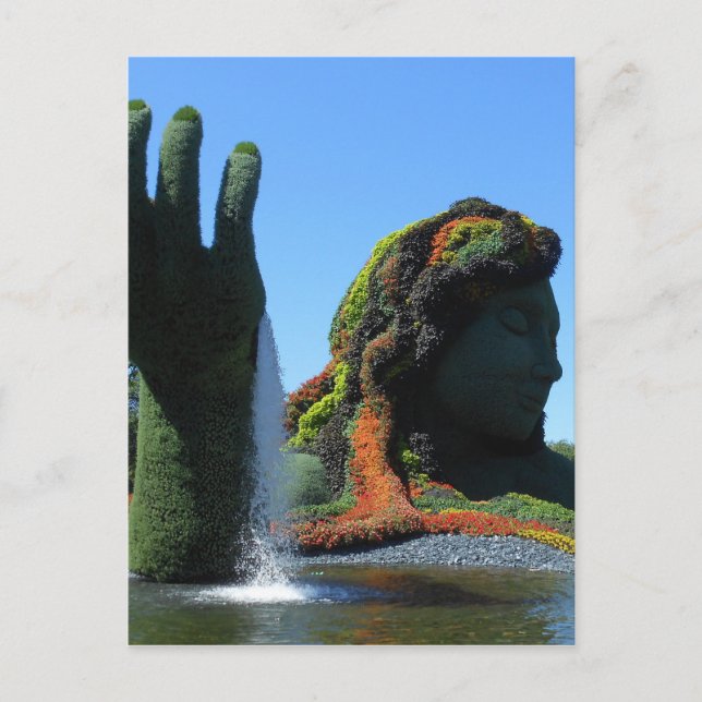 Montreal Botanical Garden Postcard (Front)
