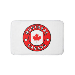 Montreal Canada Bath Mat