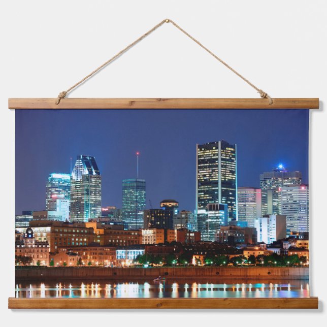 Montreal Canada  Hanging Tapestry (Front)
