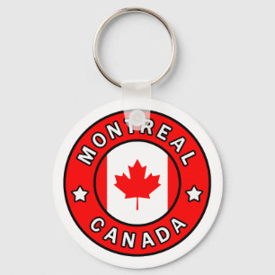 Montreal Canada Keychain