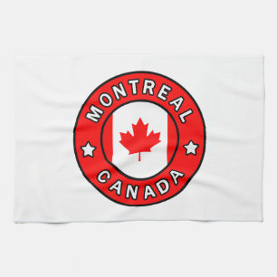 Montreal Canada Kitchen Towel