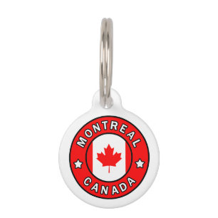 Montreal Canada Pet Tag