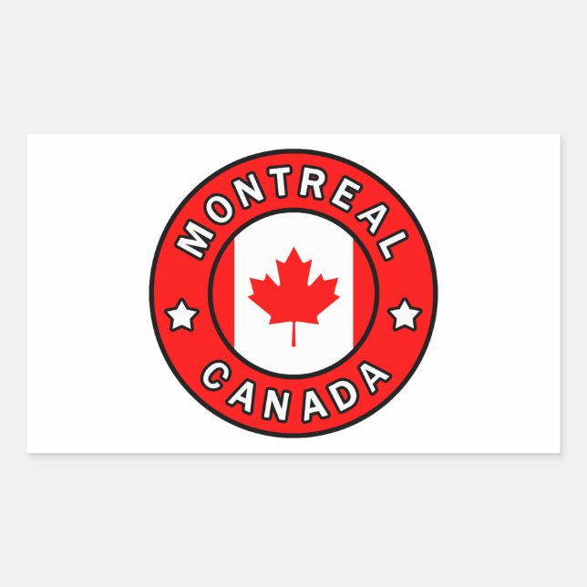 Montreal Canada Sticker (Front)