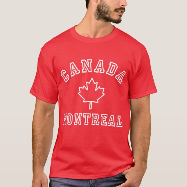 Montreal Canada T-Shirt (Front)