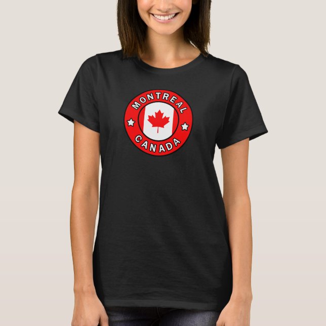 Montreal Canada T-Shirt (Front)