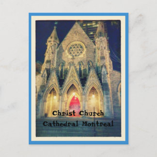 Montreal Christ Church Cathedral Postcard