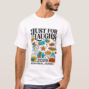 Montreal Comedy Festival 2026 Quebec Canada T-Shirt