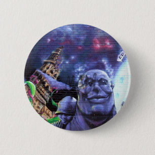 Montreal Graffiti Backpack Button