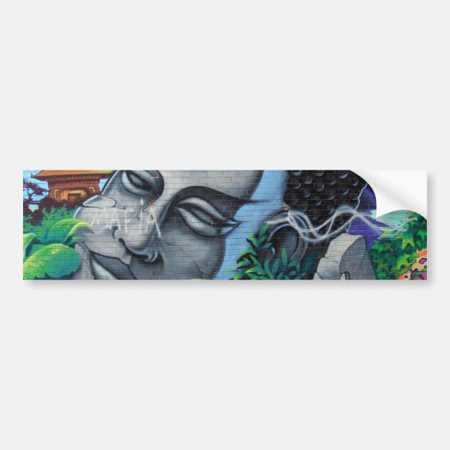 Montreal Graffiti Bumper Sticker (Front)