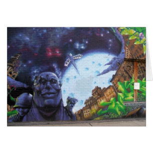 Montreal Graffiti Card