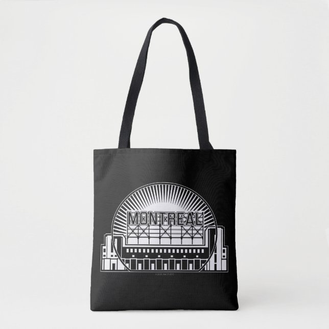 Montreal Landmark Tote Bag (Front)