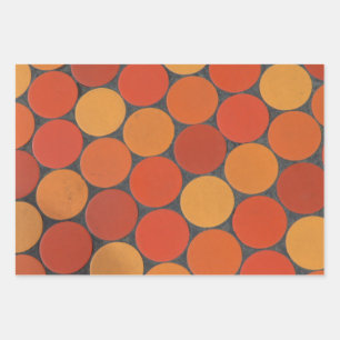 Montreal metro tile wrapping paper sheet