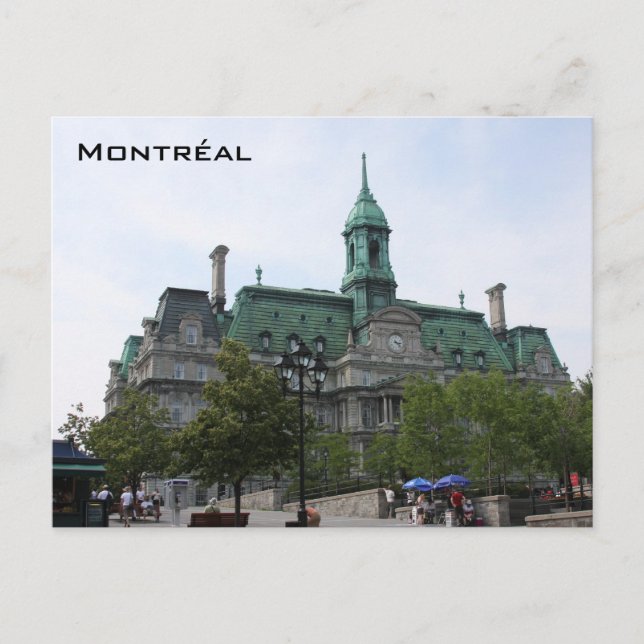 Montreal Old Town Postcard (Front)