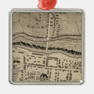 Montreal or Ville Marie Metal Ornament