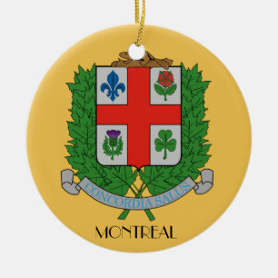 Montreal Quebec Christmas Ornament