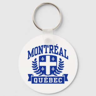 Montreal Quebec Keychain