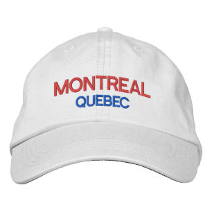 Montreal Quebec Personalized Adjustable Hat