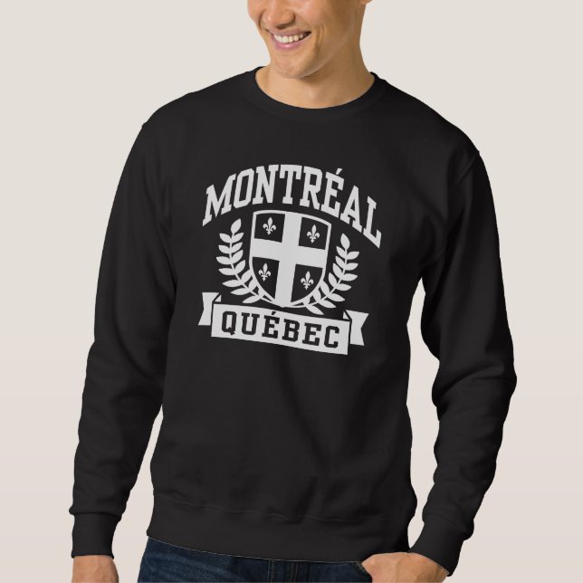 Montreal Quebec Sweatshirt (Front)