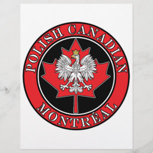 Montreal Round Polish Canadian Leaf Flyer