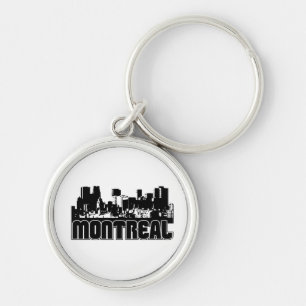 Montreal Skyline Keychain