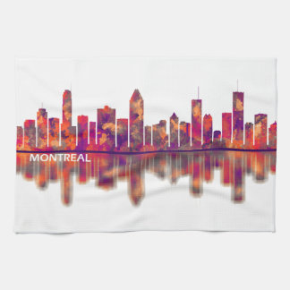 Montreal Skyline Kitchen Towel